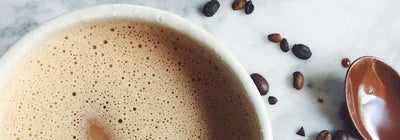 Mindful Mocha: Vegan Chocolate Hazelnut Mocha Latte (Recipe!)