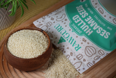 Sesame Elegance: A Culinary Symphony with Raw Organic Hulled Sesame Seeds