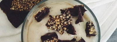 Raw Vegan Maca Vanilla Cream Banana Soft Serve (Recipe!)