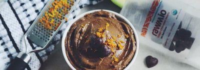 Glow Inducing Raw Chocolate Orange Pudding (Raw, Vegan, Gluten-Free, Paleo)