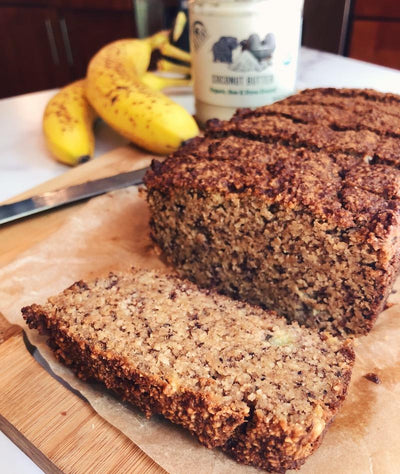 The Perfect Almond Flour Banana Bread (Grain-Free + Paleo)