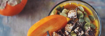 An Immunity-Boosting Persimmon Pumpkin Pie Pudding Full of Probiotics (Recipe!)