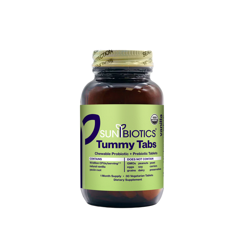 Tummy Tabs - Vanilla Probiotic with Prebiotics 