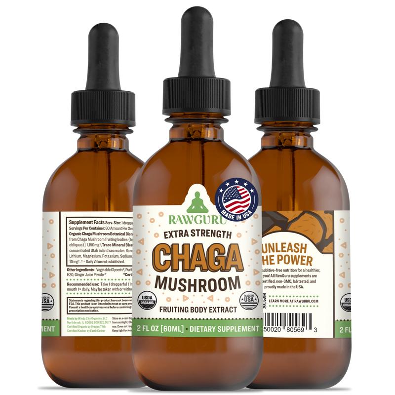 organic chaga mushroom extract tincture