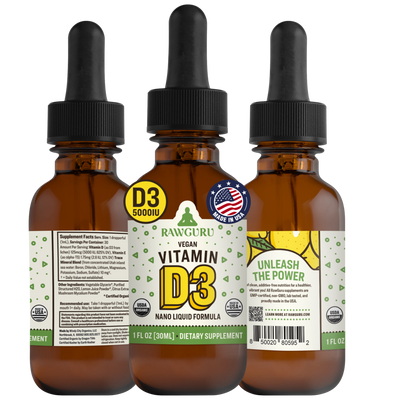 organic vegan nano vitamin d3 tincture