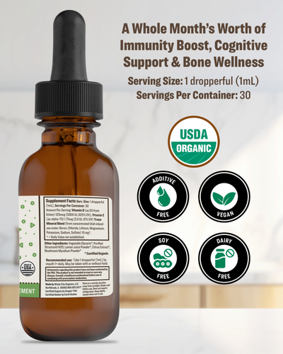 organic vegan nano vitamin d3 tincture