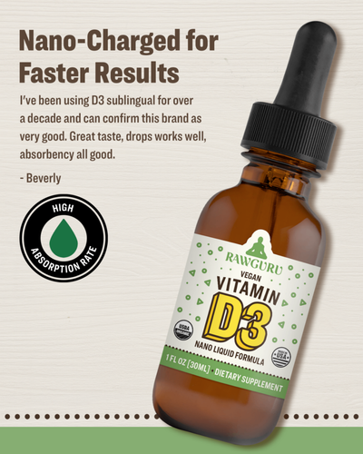 organic vegan nano vitamin d3 tincture