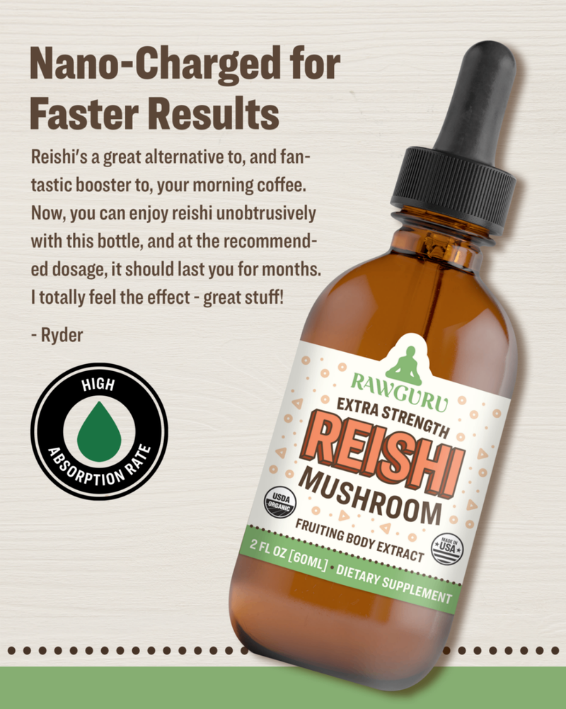 organic reishi mushroom tincture