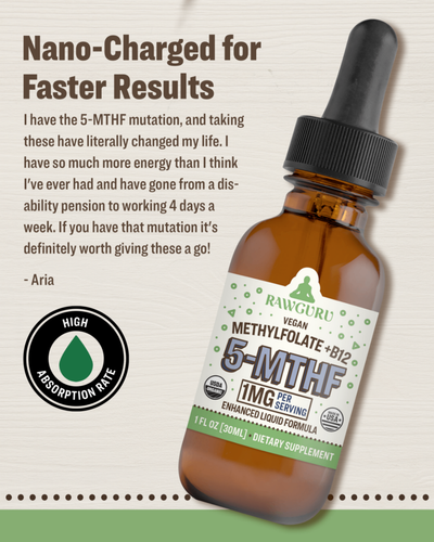 vegan methylfolate b12 5-MTHF