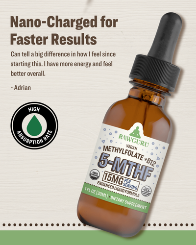 vegan methylfolate b12 5-mthf