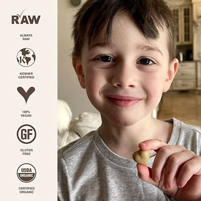 Rawmio is always Raw, kocher certified, 100% vegan, gluten free and certified organic