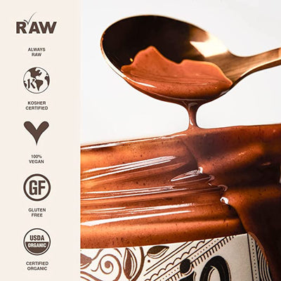 Rawmio is always Raw, kocher certified, 100% vegan, gluten free and certified organic