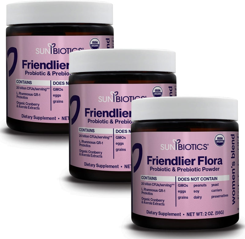 Friendlier Flora - Probiotic & Prebiotic Powder - Women&