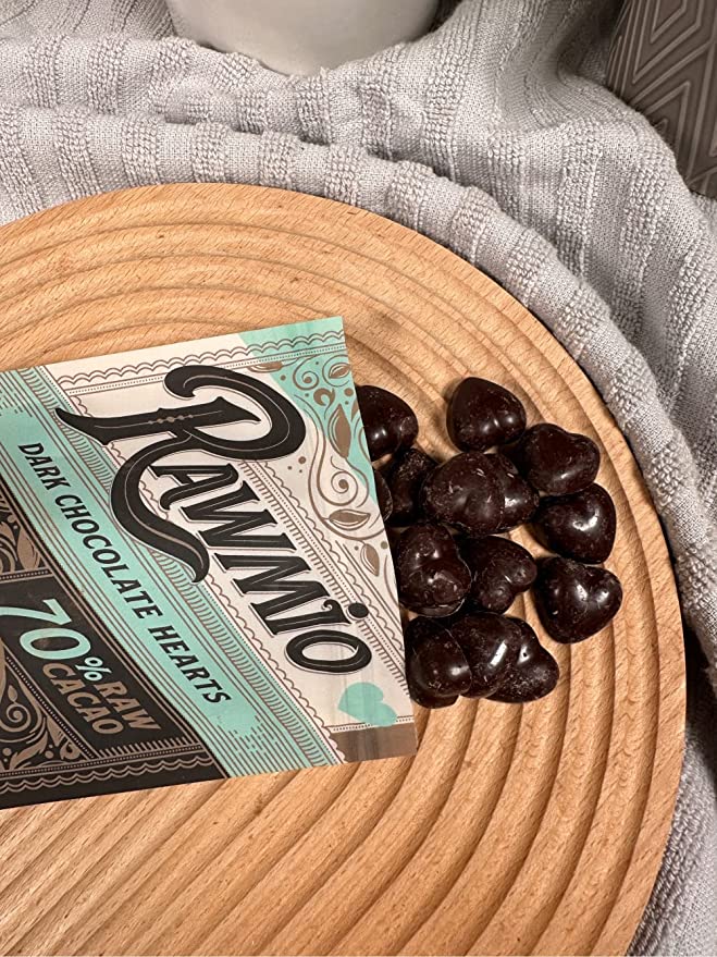 Rawmio Dark Chocolate Hearts