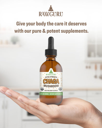 organic chaga mushroom extract tincture