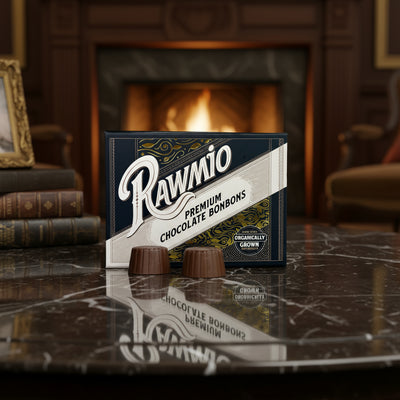 Rawmio Coconut Milk Chocolate Bon Bons, 24ea