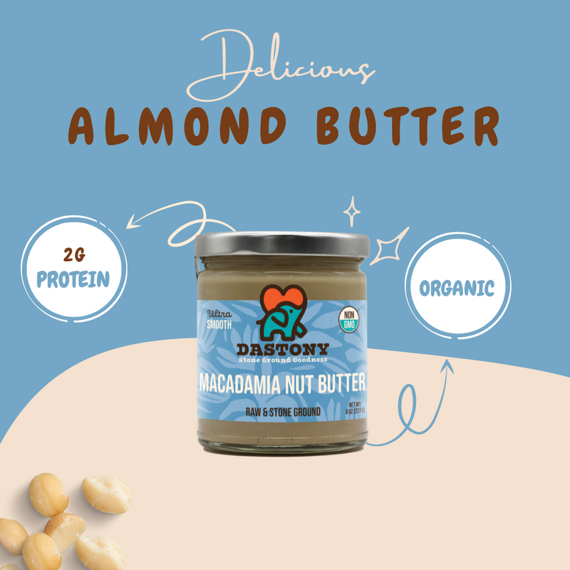 NON-GMO Macadamia Nut Butter