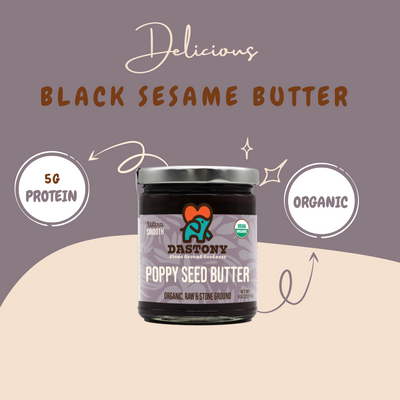 Organic Raw Poppy Seed Butter