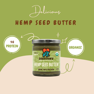 Organic Raw Hemp Seed Butter