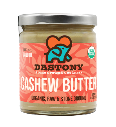 dastony organic stone ground cashew butter smooth