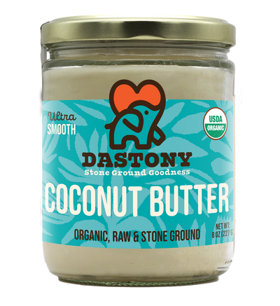 dastony organic raw stone ground coconut butter