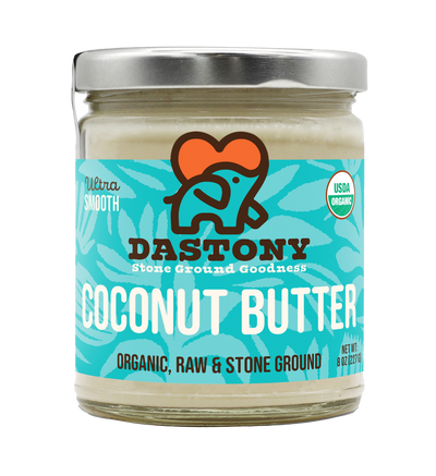 dastony organic stone ground coconut butter smooth