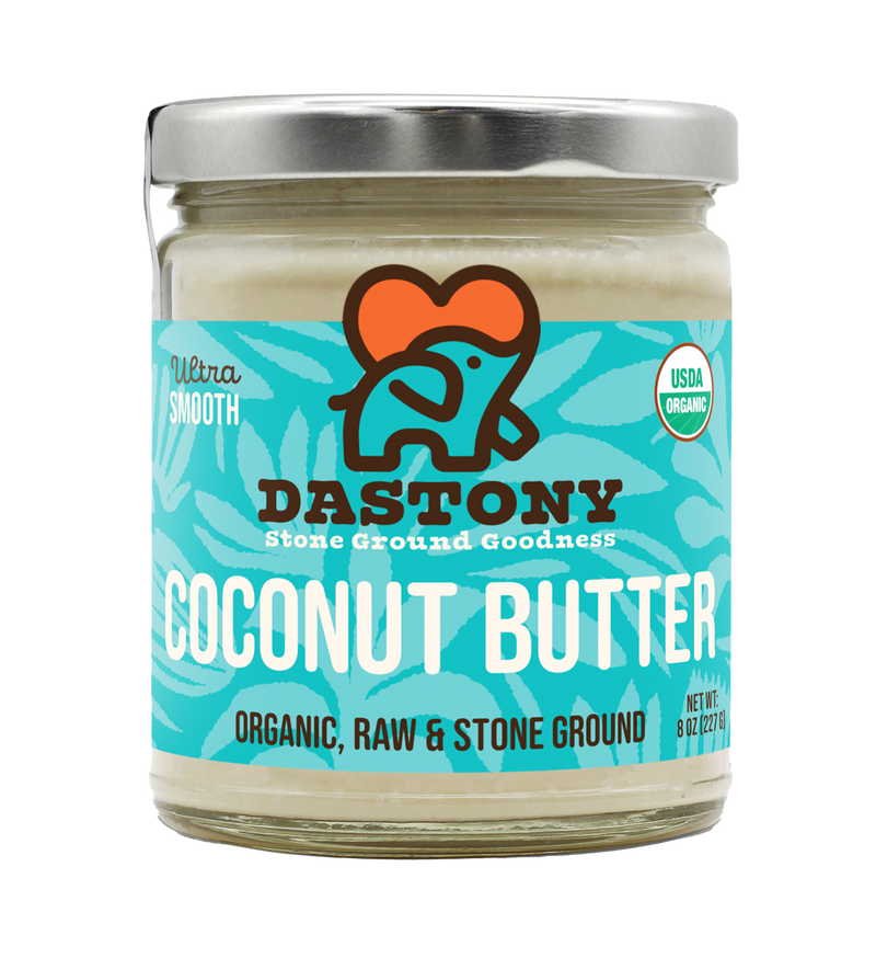 dastony organic stone ground coconut butter smooth