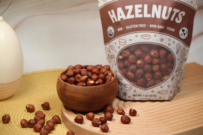 Raw Organic Hazelnuts  