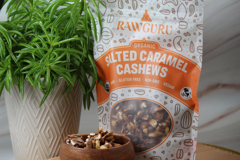 Organic Salted Caramel Cashews