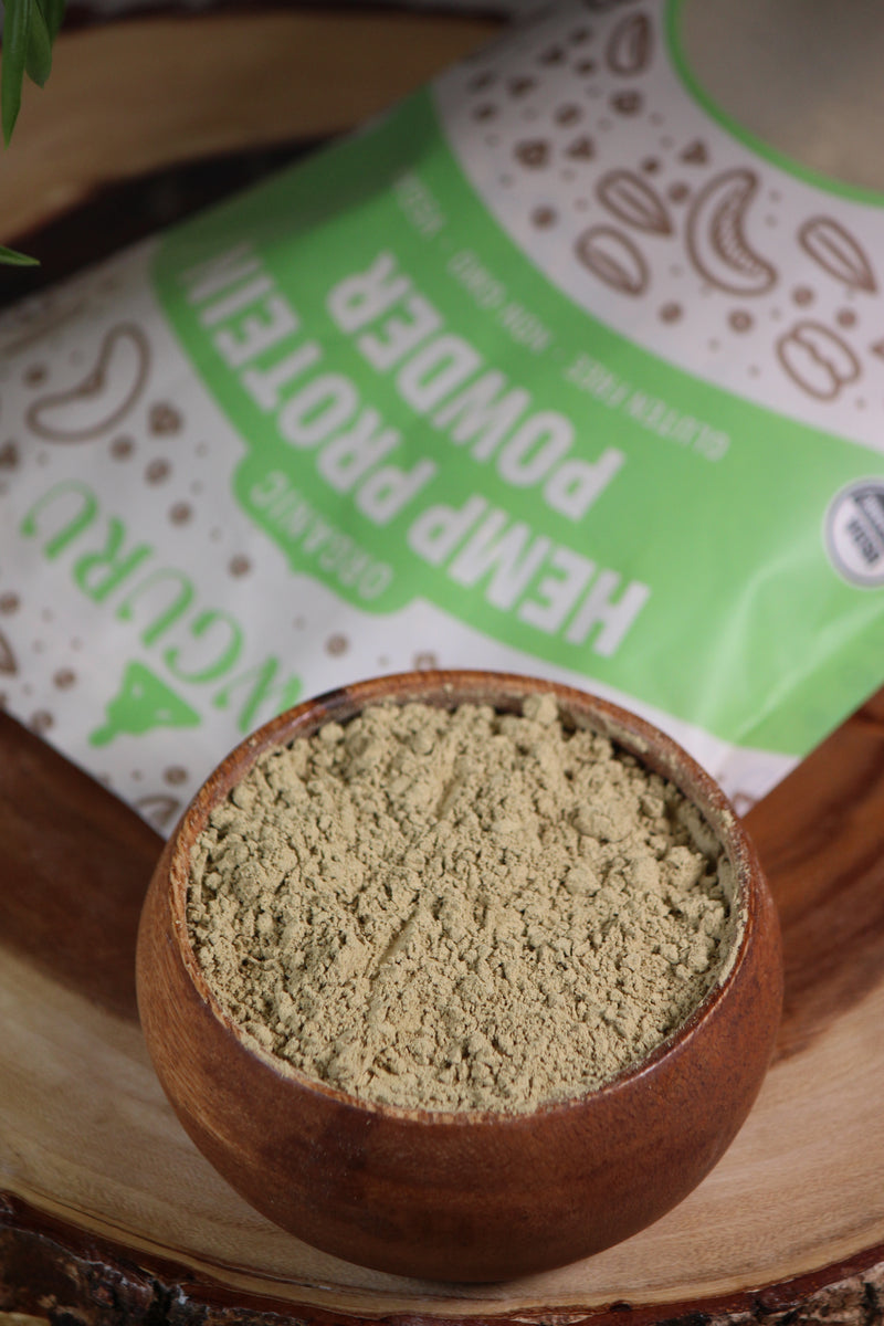 Hemp Protein Powder open box