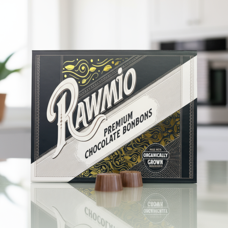 Rawmio Coconut Milk Chocolate Bon Bons, 24ea