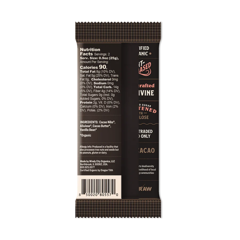 Premium Keto Dark Chocolate Bar - 65% Cacao