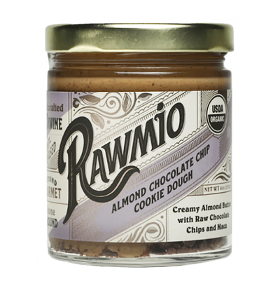 Rawmio Raw Organic Stone Ground Almond Chocolate Chip Cookie Dough