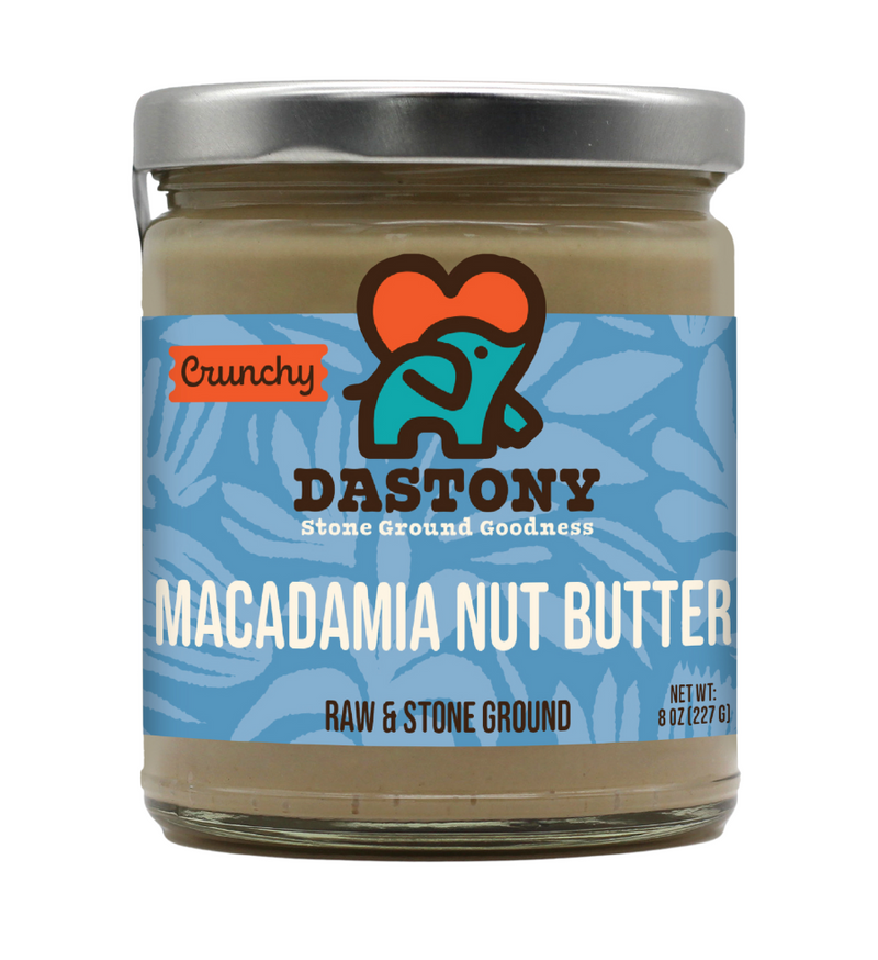 NON-GMO Crunchy Macadamia Nut Butter