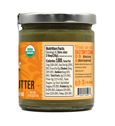 Organic Crunchy Sprouted Pumpkin Seed Butter