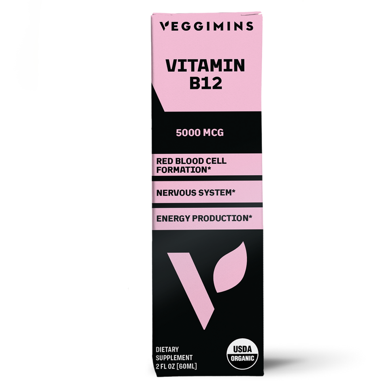 Veggimins Organic Vitamin B12 2oz