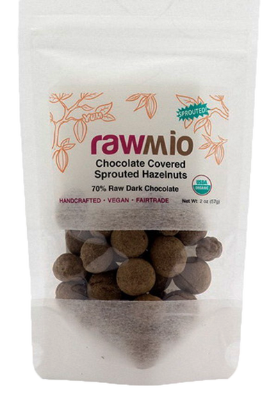 Sprouted Raw Chocolate Covered Hazelnuts - 5 lbs
