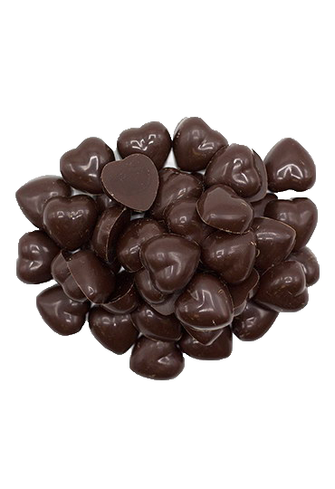 Rawmio Dark Chocolate Hearts - 5 lbs