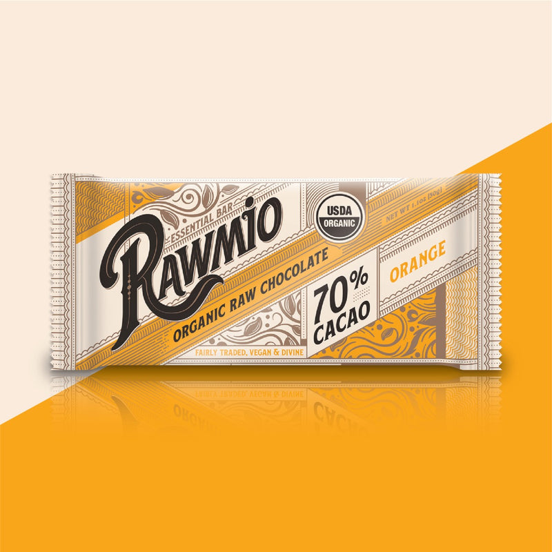 Essential Orange Chocolate Bar - 70% Cacao