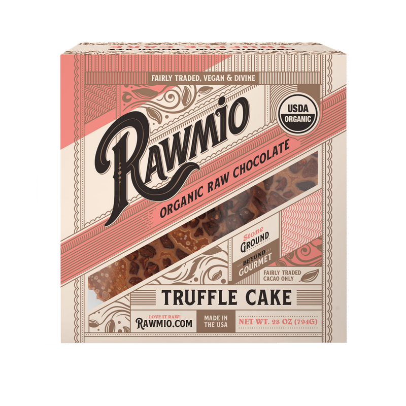Raw Chocolate Truffle Cake
