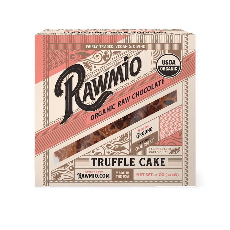 Mini Raw Chocolate Truffle Cake - 5 oz