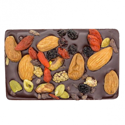 Delicious Trail Mix Bark chocolate bar